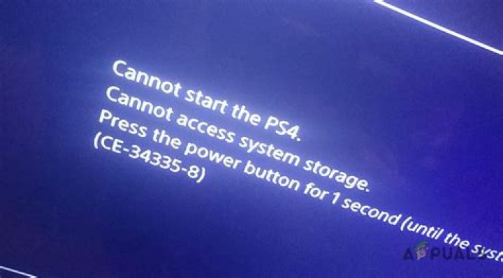 PS4 error code ‘’’CE-31117-3’’’