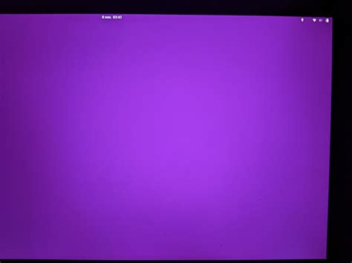 Purple screen after upgrading to Ubuntu 21.10