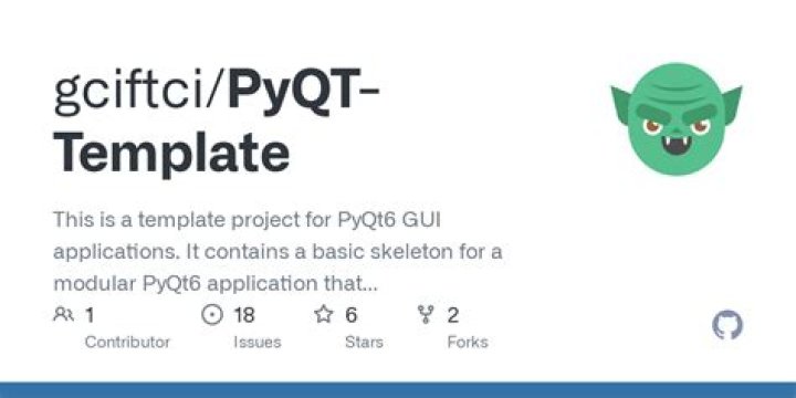 Quickly template for PyQt?