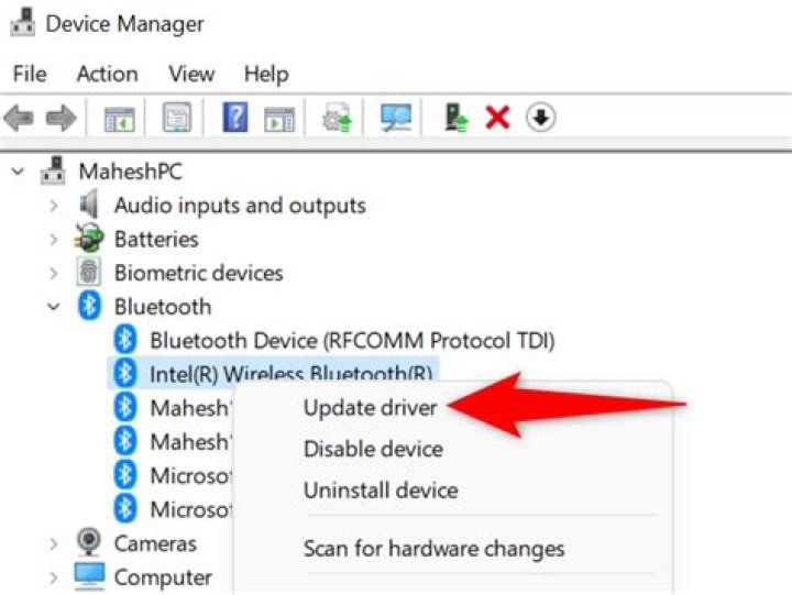 recover removed bluetooth sound device