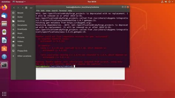 Redmine: Bundler could not find compatible versions for gem “actionpack”