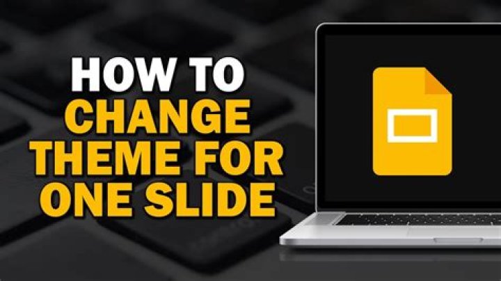 Removing theme from one slide