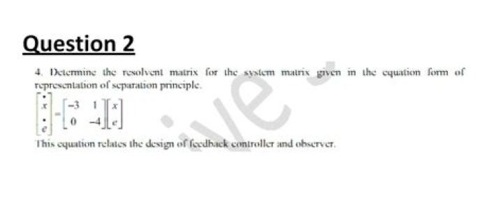 Resolvent of a matrix