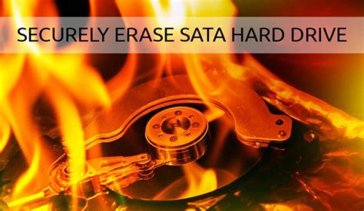 Securely erase the drive with DBAN using USB to boot