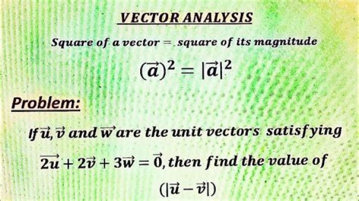 Squaring a Vector?