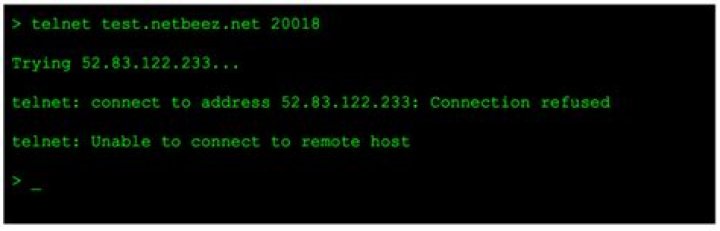 telnet: connect to address 92.205.28.224: Connection refused