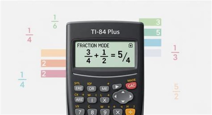 Trigonometric functions as fractions on TI-84 Plus.