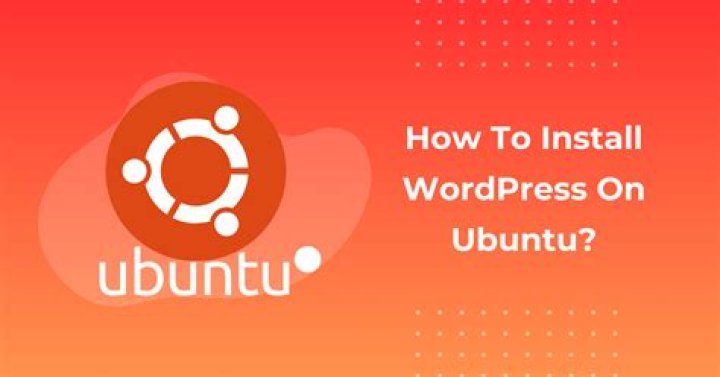Trying to install wordpress on Ubuntu