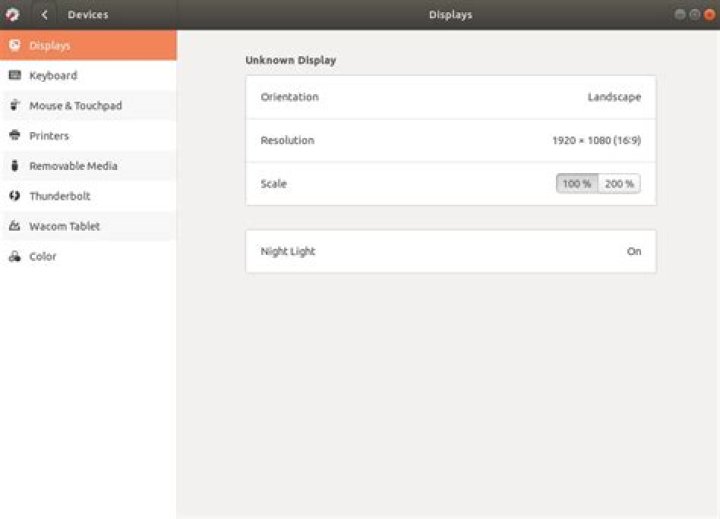 Ubuntu 18.04 Displays Issue -> Unknown Display