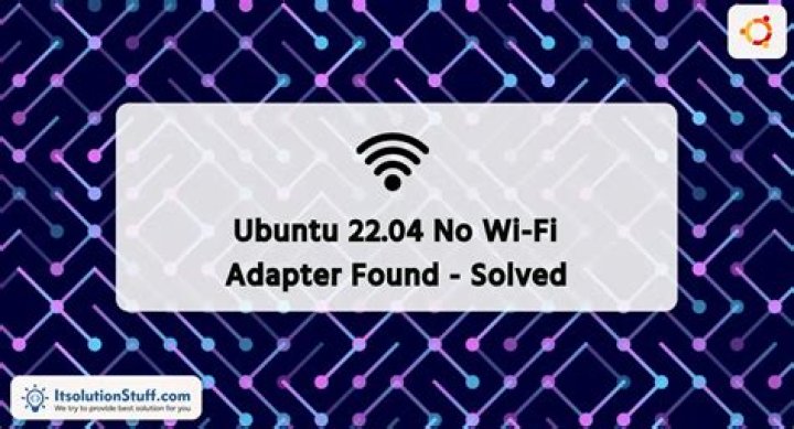 Ubuntu 20.04 No wifi adapter found Lenovo G5