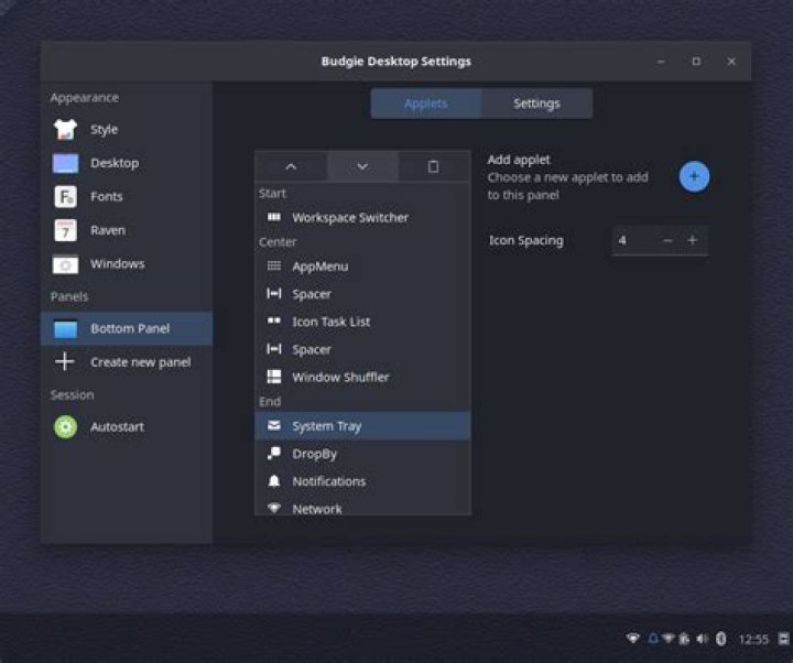Ubuntu Budgie: Why is my system tray / app indicator empty?
