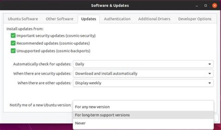 Ubuntu non LTS to LTS in the future