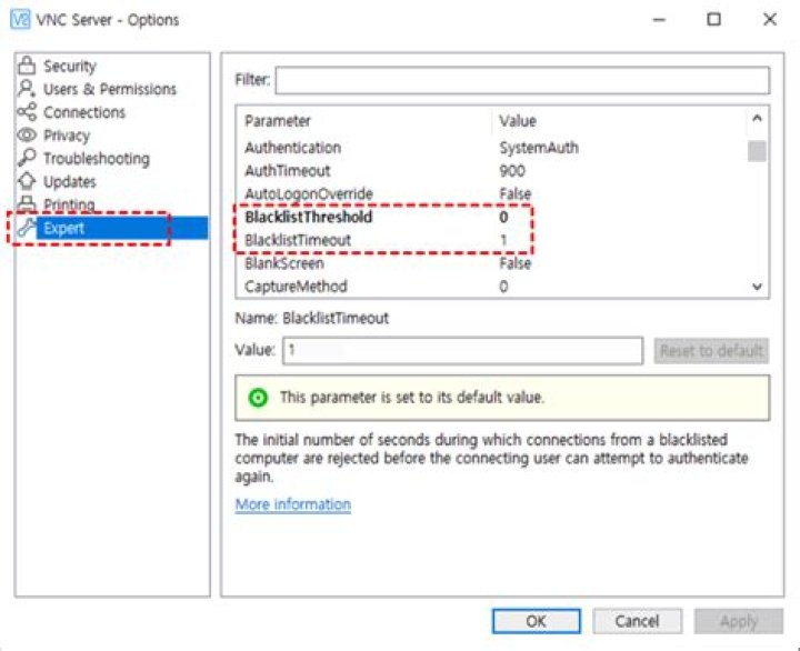 Ubuntu/VNC: Too many "Too many security failures"