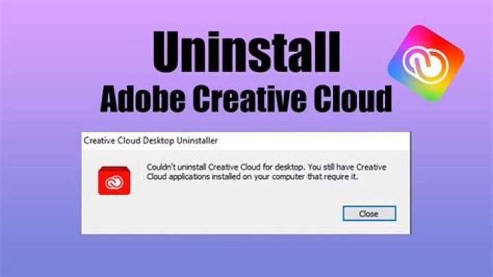Uninstall Adobe Creative Cloud without removing pre-existing app