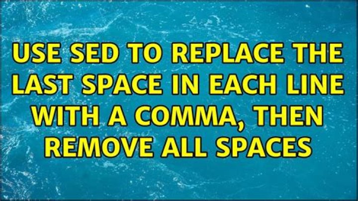 Use sed to replace the last space in each line with a comma, then remove all spaces