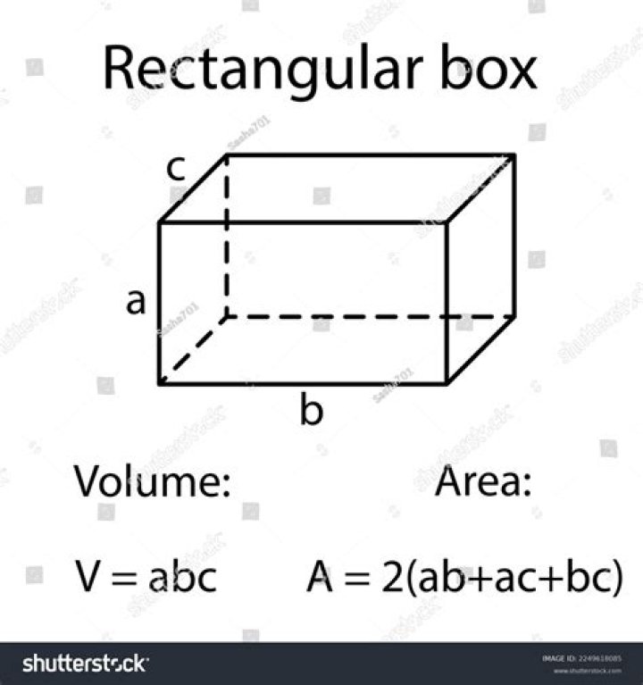 volume of a rectangular box