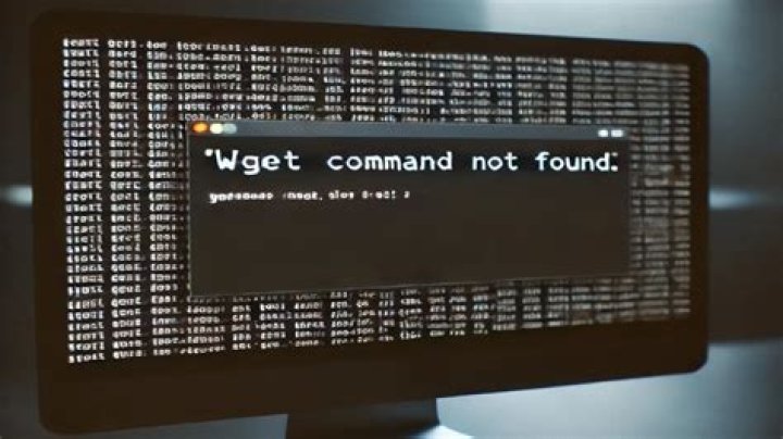 wget -O command not found