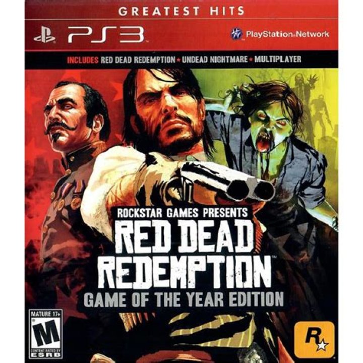 What all is included in Red Dead Redemption GOTY edition?