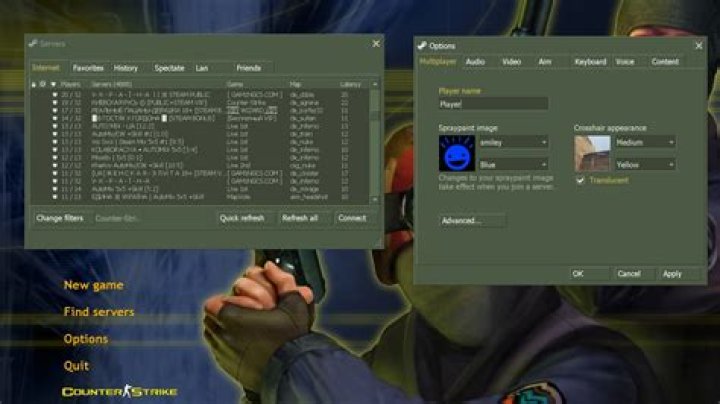 What are all the admin mods available for Counter Strike 1.6?