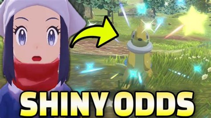 What are the odds for a Pokemon being shiny in Legends: Arceus?