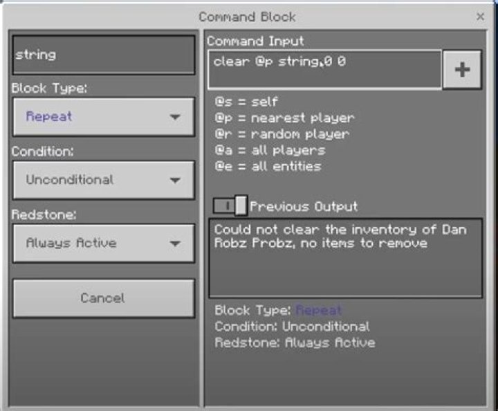 What exact command can I put in a command block to set all players to Adventure Mode?