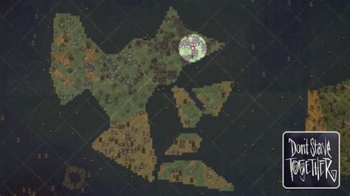 What features does every map in Don't Starve have?