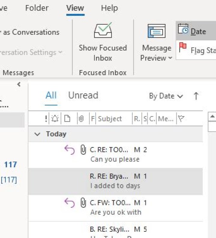 What happened to my Outlook preview pane?
