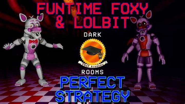 What is a good strategy to beat Funtime Foxy's Darkroom