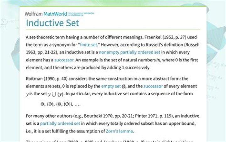 What is "every inductive set"?