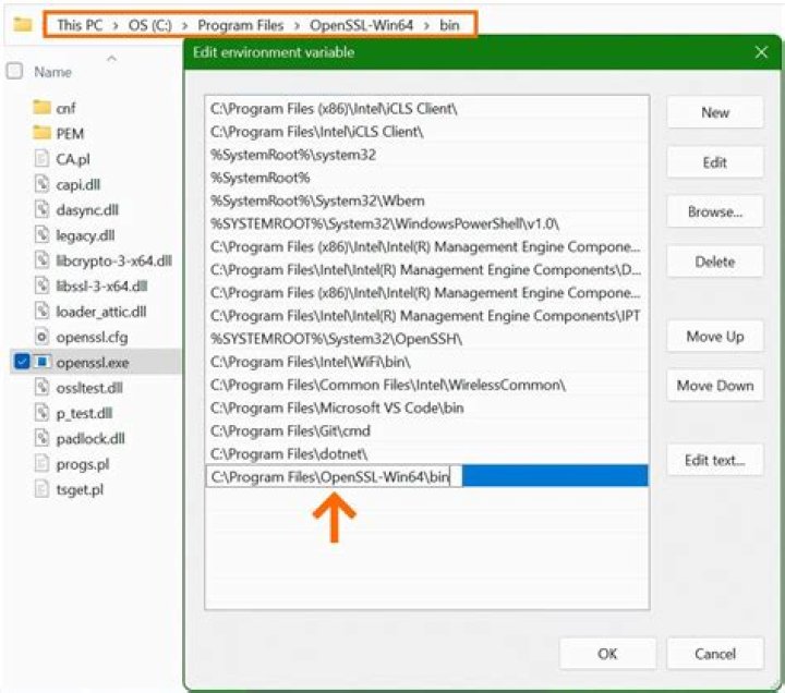 What is the effect of these changes to /etc/ssl/openssl.cnf