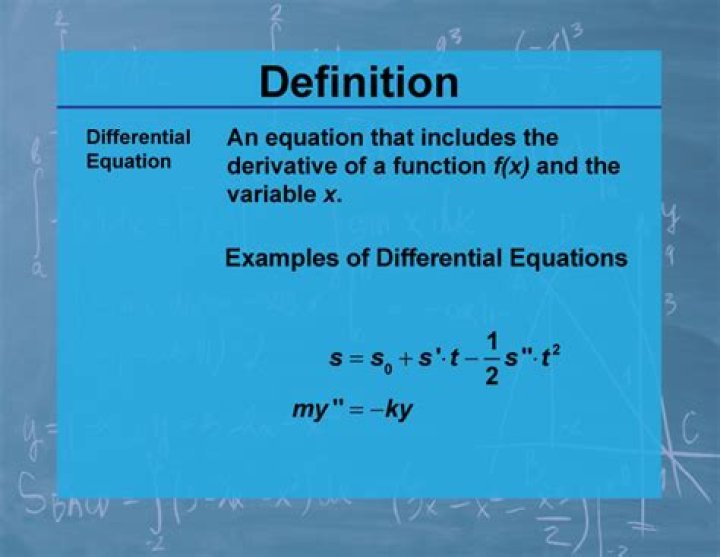 What is the general definition of time-scale for a differential equation?