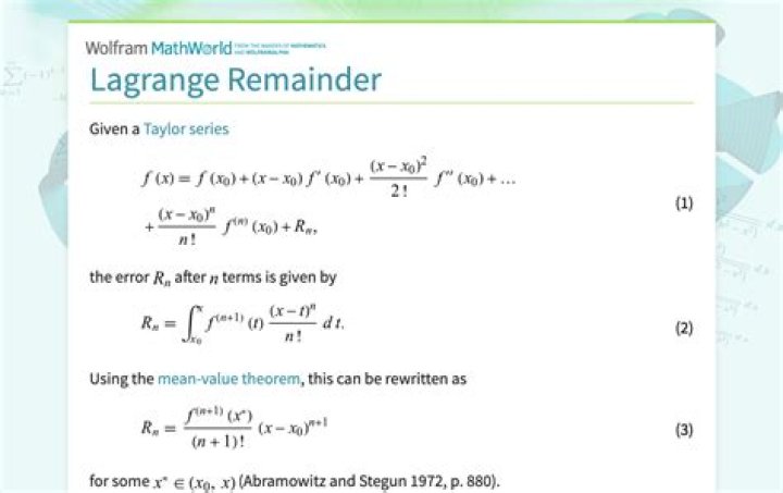 What is the lagrange remainder for $\sin x$?
