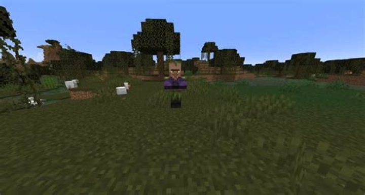 What is the Purple grass called near swamps in Minecraft