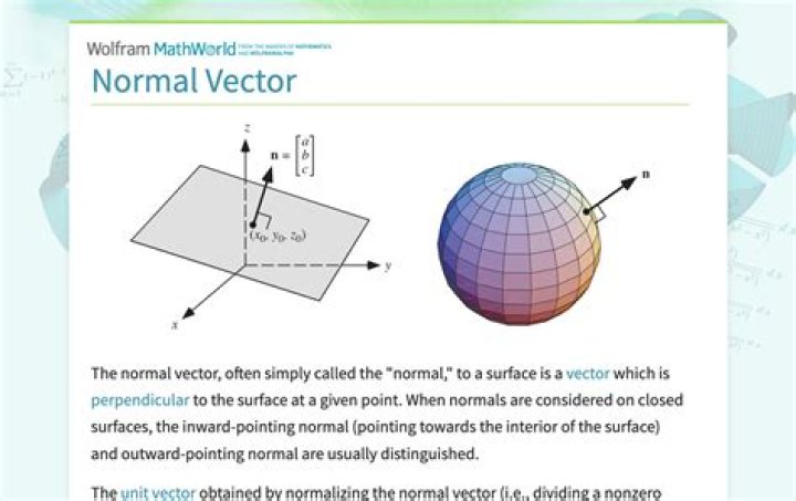 When is a normal vector to a surface a constant vector?