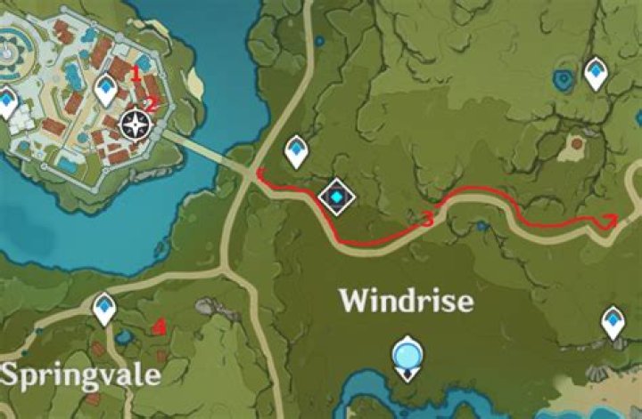 Where are the unmarked vendors of Genshin Impact?