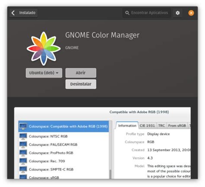 Where does Gnome Color Manager store the ICM or ICC files?