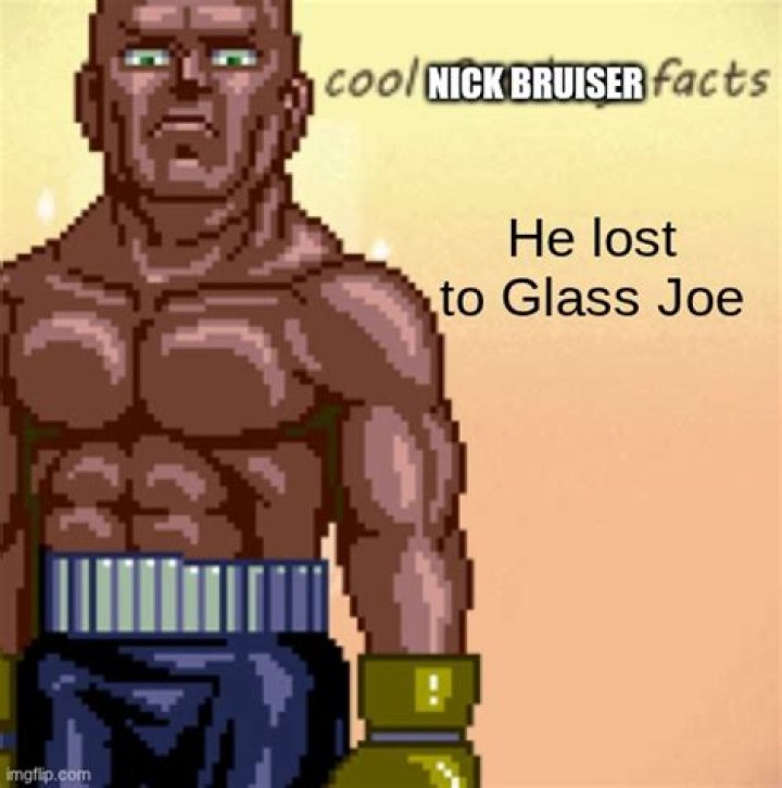 Who lost to Glass Joe?