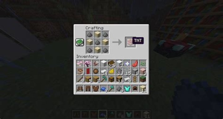 Why can't I craft TNT on my server?