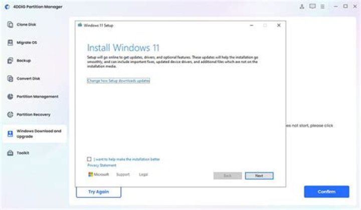 Why can't I find/install the upgrade that I just discovered?