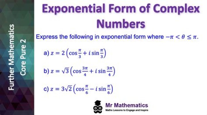 Why can complex numbers be written in exponential form? $z=r(\cos \theta+i\sin \theta)$ is $z=re^{i\theta}$.