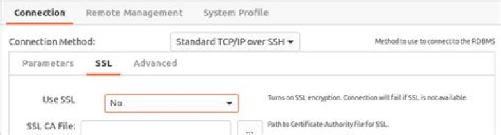 Why MySQL Workbench 8.x errors out with an SSL connection error, choose client version unsupported protocol