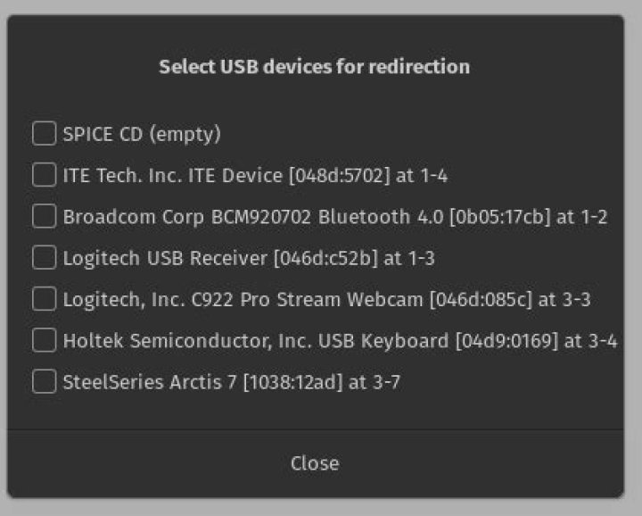 xfreerdp redirect usb webcam