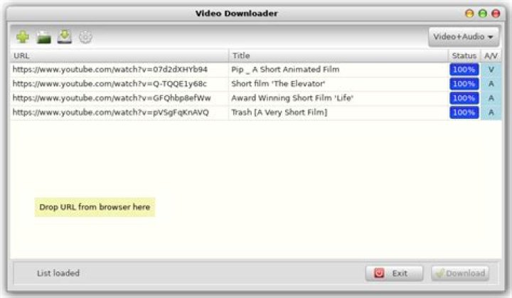youtube-dl is not downloading with specified format?
